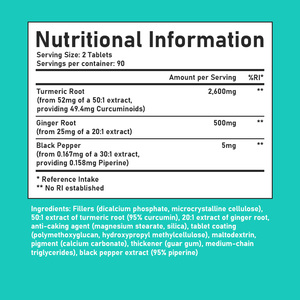Tabletas de Cúrcuma de Marca Propia con Extractos de Raíz de Jengibre y Pimienta Negra, Refuerzan la Función Inmunitaria, Píldoras de Suplemento Herbal para Adultos - Product Image 6