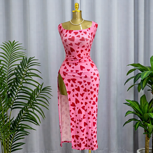 Vestido de mujer de moda casual con rayas pequeñas de color liso, estilo Mashup, venta al por mayor, novedad 2026, superventas transfronterizo. - Product Image 1
