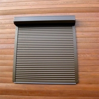 Fenêtres et portes à traction roulantes à isolation thermique en aluminium de conception moderne Surface finie à ouverture manuelle en alliage d'aluminium