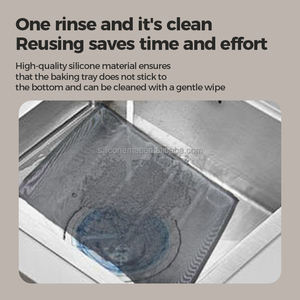 Moule à pain en silicone noir creux à 5 cavités pour <span class=keywords><strong>hot</strong></span>-dogs, personnalisable et respirant, qualité commerciale, résistant aux hautes températures - Product Image 2