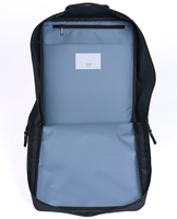 Sacs à dos en cuir PU imperméables avec logo personnalisé, sacs à dos pour ordinateur portable, sacs de voyage d'affaires, grande capacité, vente en gros, sacs pour hommes