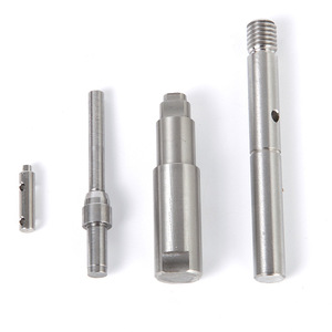 แกนสแตนเลส Fetion สำหรับมอเตอร์  งานกลึง CNC ชิ้นส่วนที่มีความแม่นยำสูงตามสั่ง รุ่น D007 - Product Image 1