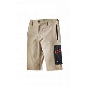 DIADORA UTILITY-702,170018-25070/XL Pantalones cortos de trabajo STRETCH ISO 13688:2013, beige - EAN 8301038586910 PANTALÓN DE TRABAJO PANTALONES CORTOS DE TRABAJO - Product Image 1