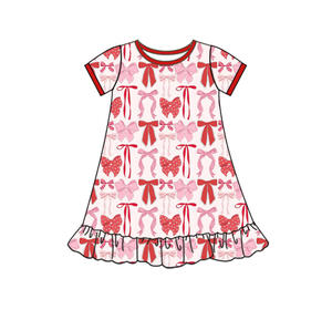 GSD2900 rts Vestido de Niña Pequeña con Botas a Cuadros Morados, Vestido de Mardi Gras, Vestido Infantil al por Mayor, Vestido de Bebé Niña - Product Image 3