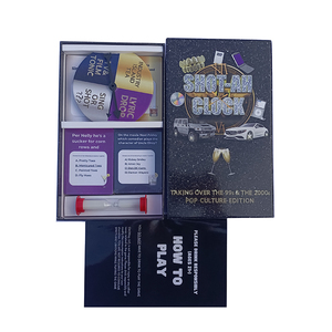 Tùy Chỉnh Thiết Kế OEM In Ấn Uống Thẻ Hội Đồng Quản Trị Trò Chơi Dành Cho Người Lớn Trò Chơi Thẻ Đảng Thẻ Trò Chơi Với Bàn Quay Và Đồng Cát - Product Image 2