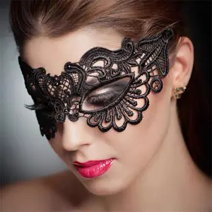 Black Styling e Sexy Masquerade Mask Half Face Eye Mask per Party Prom Ball Costume Mardi Gras