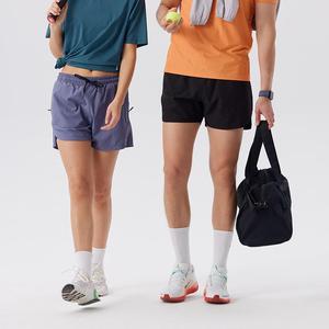 Women's Quick Dry Running Shorts Loose Fit Outdoor Fitness Yoga Wear Dark Green Blue Khaki Gray Black - Product Image 2