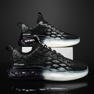 <span class=keywords><strong>Sneakers</strong></span> da uomo buon prezzo scarpe da ginnastica sportive all'ingrosso moda di alta qualità 2023 Vegan nero impermeabile in pelle chiave di tendenza estiva - Product Image 3