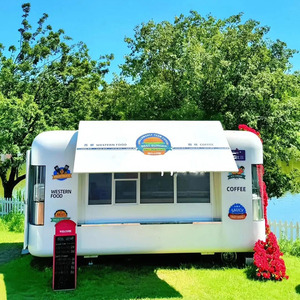 Rimorchio Multifunzionale per Ristorazione Mobile, Telaio in Alluminio, Acciaio Inossidabile, Garanzia di 1 Anno, Resistente alla Ruggine, <span class=keywords><strong>Dimensioni</strong></span> Personalizzabili - Product Image 1