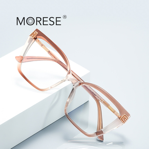 แว่นตาแฟชั่น MORESE 2260 รุ่นผู้หญิง กรอบผีเสื้อหลากสี น้ำหนักเบา ป้องกันแสงสีฟ้า ให้ความสบายสูงสุด - Product Image 2