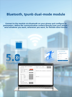 Module sans fil LoRa 433 MHz 470 MHz Sub-GHz, émetteur-récepteur RF série UART, transmission de données transparente longue portée