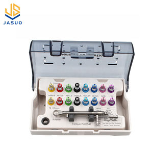 Kit di chiavi dinamometriche per impianto protesico universale 16 pezzi cacciaviti colorati per impianti dentali compatibili con materiali di consumo medici - Product Image 5