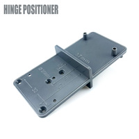 Gabarit de perçage pour charnières ABS 35/40 mm, plaque de positionnement pour le travail du bois