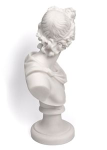 Busto de <span class=keywords><strong>Apolo</strong></span>, Estatua de <span class=keywords><strong>Dios</strong></span> <span class=keywords><strong>Griego</strong></span> Romano, Escultura de Mármol Fundido, 23 cm/9 pulgadas - Product Image 2