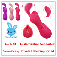 Vibrateur BlueRabbit pour stimulation du point G et du clitoris, vibromasseur vaginal à forte succion pour femmes, jouets sexuels pour adultes