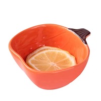 Pour usage domestique, petit plat à condiments, plat en porcelaine créatif à motif de dessin animé, plat à sauce pour raviolis mignon, plat à os, plat d'accompagnement