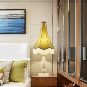 Lámpara de Mesa Clásica Francesa Retro E27 LED, Cuidado de la Vista, Decoración para Sala de Estar, Dormitorio, Estudio - Product Image 2