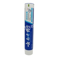 Rond PE lotion crème lavage du visage tube cosmétique de canne à sucre emballage impression shampooing tube souple pour dentifrice