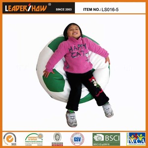 เก้าอี้บีนแบ็กทรงลูกฟุตบอล สำหรับนั่งเล่นสบายๆ ทั้งในร่มและกลางแจ้ง ทำจากโพลีเอสเตอร์ ดีไซน์ทันสมัย - Product Image 2