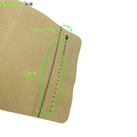 100g Usine de sacs à café personnalisés Sac à fond plat en papier kraft recyclable en gros avec fermeture éclair et valve pour emballage de café