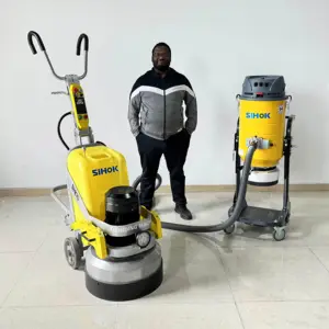 600-700mm concrete surface grinder diamond floor grinder walk behind planetary concrete grinder