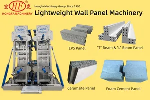 Eps garis Panel dinding Sandwich semen Panel Eps mesin pembuat dinding Precast mesin pengolahan semen cetakan dinding
