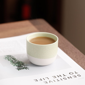 Tazas de Té de Cerámica Rústica Personalizadas Estilo Japonés, Tazas de Café Creativas Hechas a Mano con Aroma Intenso - Product Image 4