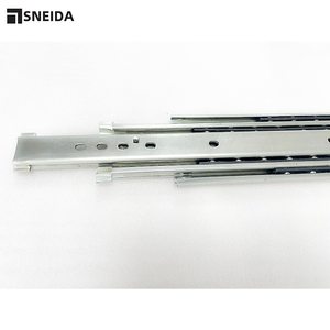 76mm mở rộng đầy đủ 220kg trượt ngăn kéo hai chiều nặng cho khối lượng công việc nặng trong kho và Xưởng - Product Image 6