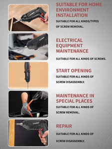 Cordless Electric <strong>Screwdriver</strong> 2 in 1 Right <strong>Angle</strong> Power <strong>Screwdriver</strong> for Building Installation Furniture Assembly Screw Driving - Product Image 5