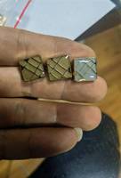Boutons-pression ronds en alliage de zinc sans nickel, personnalisés avec logo brillant, techniques de placage de luxe pour vêtements masculins Thobe