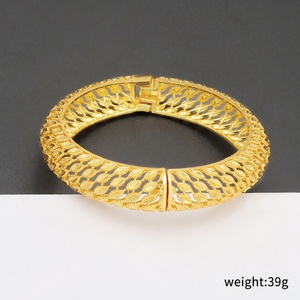 JXX Bracelet de haute qualité, nouvelle mode, plaqué or 24 carats, pour femmes, produits de mariage Dubaï/Afrique/Éthiopie - Product Image 3