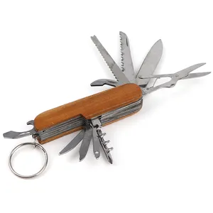 Hoge Kwaliteit Custom 11 In 1 Multifunctionele Survival Multitool Pocket Knife Camping Multi Tool Zwitserse Mes