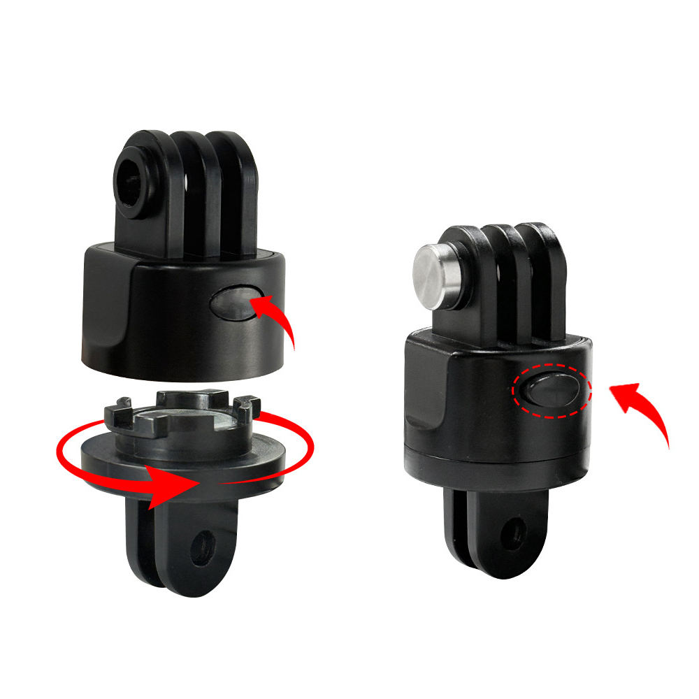 Sport Camera Accessories Kits Suitable for GoPro Accessories 57 In-1 Set Insta DJI Cycling Stand Chest Head with Phone Clip Set