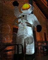 Offre Spéciale géant étanche gonflable astronaute ballon modèle dessin animé Spaceman mascotte pour les événements en plein air