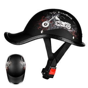 Casco Retro Unisex, Diseño Transpirable, Material ABS, Cierre de Hebilla de Liberación Rápida para Montar en Scooter o <span class=keywords><strong>Bicicleta</strong></span>, Cuatro Estaciones - Product Image 2