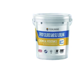 Peinture pour sols en béton autolissante à l'époxy pour extérieur, garantie 5 ans, respectueuse de l'environnement, imperméable, résistante aux taches et à l'usure - Product Image 1