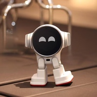 Robot intelligent RUX - Assistant IA commandé par la voix avec écran expressif, compagnon de bureau mobile, cadeau technologique