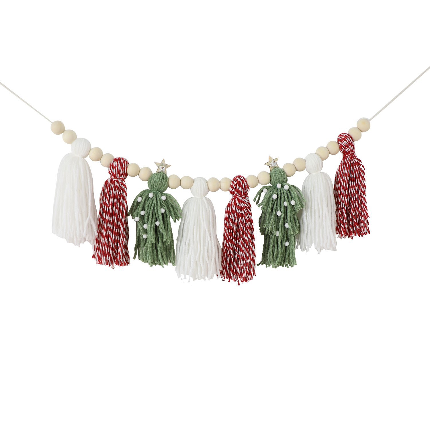 Multicolor 8 tassels