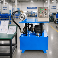 Machine de sertissage automatique électrique hydraulique pour tubes PPR PEX, à commande par écran tactile, avec option tête simple ou double
