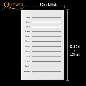 Tùy Chỉnh LOGO Bán Buôn Giá Acrylic <span class=keywords><strong>Lash</strong></span> Pallet Acrylic Sơn Hiển Thị Pallet Eyelash Extensions Tool - Product Image 2