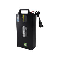 Batterie de scooter électrique étanche 48V 20Ah, pack de batterie 50A BMS, boîtier en PVC bleu avec chargeur 3A, connecteur XT60, livraison rapide AU