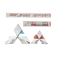 Mitsubishi Eclipse Cross Kit de pièces automobiles Informations sur le véhicule Logo anglais Logo de calandre à grille moyenne Autocollant de logo de hayon