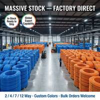 Многоканальный кабельный пучок HDD HDPE на 2, 4, 7, 12 жил SN8 для бесканальной прокладки оптоволокна FTTH и подземных телекоммуникационных систем