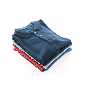 Vêtement d'été à manches courtes pour homme, 100% coton, pour polo tissé, brodé, coupe ample, décontracté, grande taille, vêtement chaud - Product Image 2