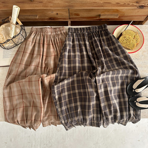 <span class=keywords><strong>Pantaloni</strong></span> di velluto a coste Casual da ragazza Plus Size Plaid per bambini estivi Plaid - Product Image 5