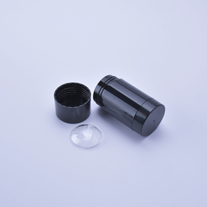 UU Package Round Empty Deodorant Refill Bottle As <strong>Stick</strong> 30g Noir with Screen Printing and Easy Open End - Product Image 4