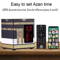 Speaker doa Muslim hadiah lebaran, pengeras suara Al Quran Digital dengan kartu memori Muslim