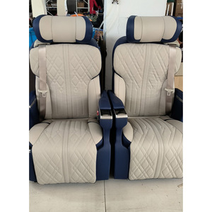 Sièges de voiture de luxe Vito W447 pour fourgonnette, en cuir PU, compatibles avec les modèles - Product Image 2