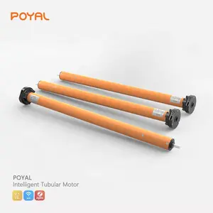 Smart Rechargeable Built-in Lithium Battery Electric Vertical Blinds DC Motor for Roller Blinds Remote Control Automatic Shades