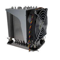 Radiateur de serveur COOLSERVER LGA4189 4UM96, refroidisseur d'air pour processeur, dissipation de chaleur, 6 caloducs, refroidissement 4U, carte mère Intel, TDP 320W